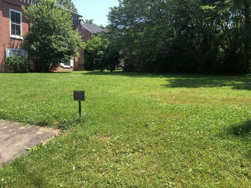 The Site of Margaret Darrach House. Click for full size. The Site of Margaret Darrach House image. Click for full size.