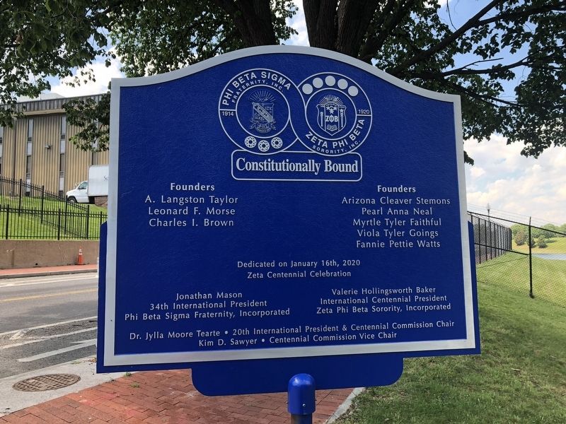 Constitutionally Bound side of the marker image. Click for full size.