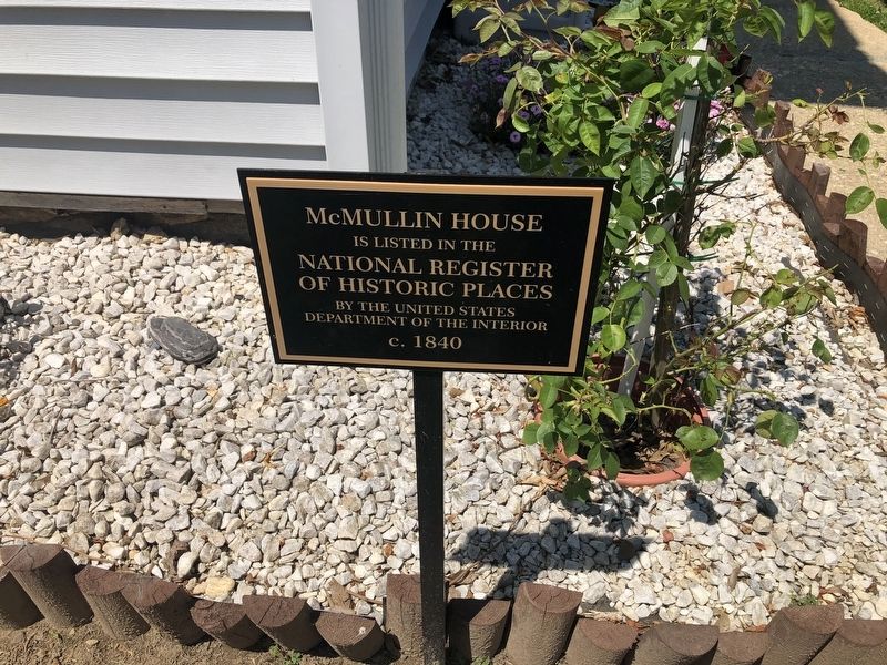 McMullin House Marker image. Click for full size.