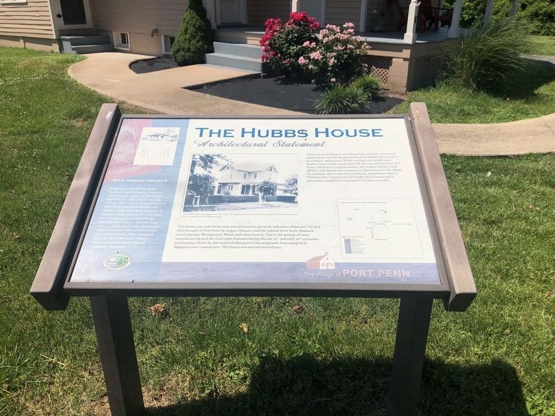 The Hubbs House Marker image. Click for full size.
