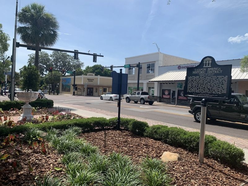 Tarpon Springs Historic District Marker image. Click for full size.