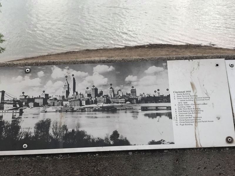 Skyscrapers and a Stadium: 1900-1972 Marker (second panel (partial)) image. Click for full size.