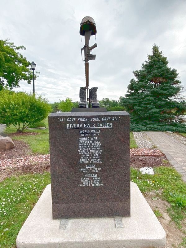 Riverview Veterans Memorial - Riverview's Fallen image. Click for full size.