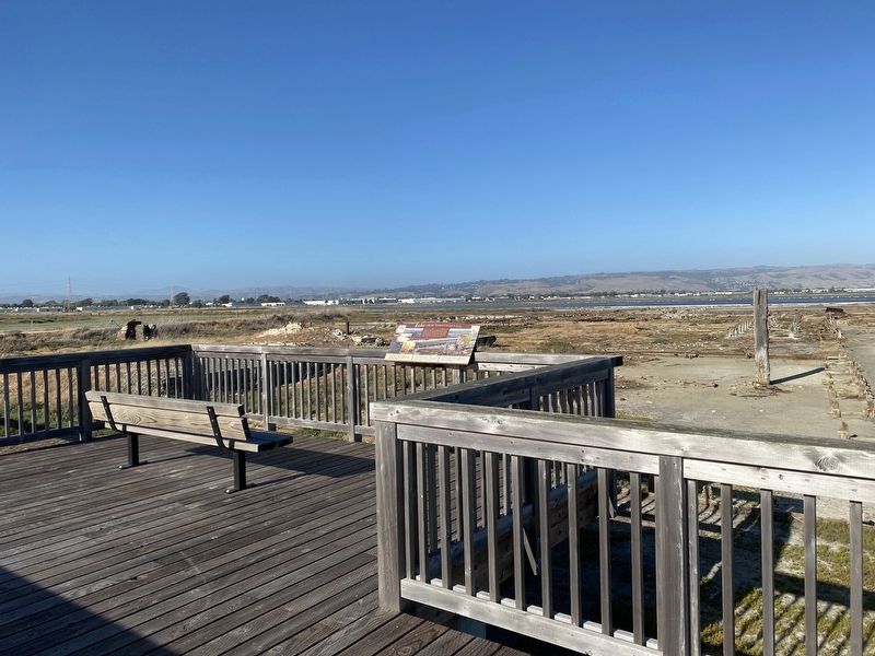 Riches from Seawater and Sun Marker - wide view image. Click for full size.