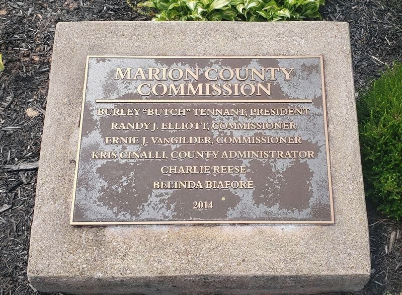 Dedication plaque at this location image. Click for full size.