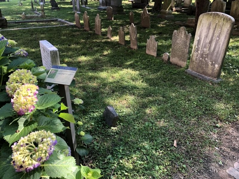 "M. B." Stone Marker image. Click for full size.