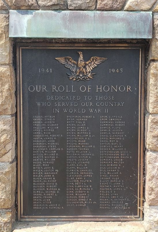 Veterans Memorial image. Click for full size.