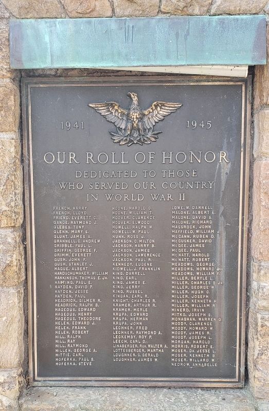 Veterans Memorial image. Click for full size.