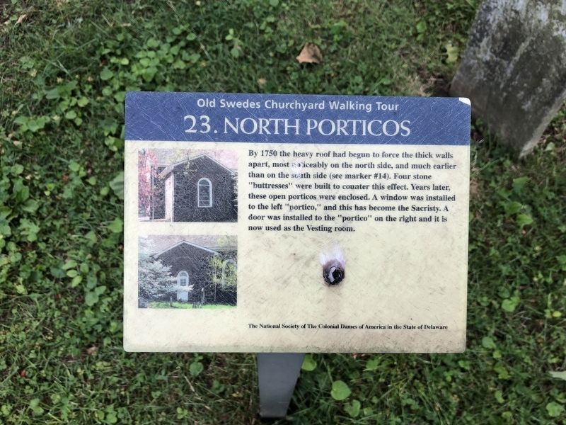 North Porticos Marker image. Click for full size.