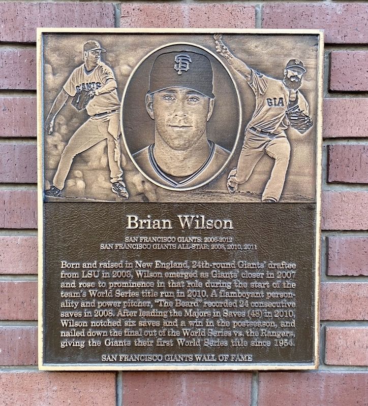 Brian Wilson Marker image. Click for full size.
