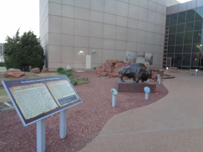 The Meinders Foundation Heritage Gardens Marker. Click for full size. The Meinders Foundation Heritage Gardens Marker image. Click for full size.