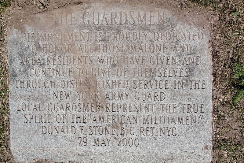 The Guardsmen Marker image. Click for full size.