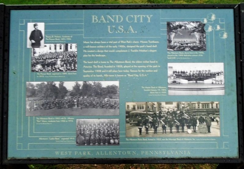 Band City U.S.A. Marker image. Click for full size.