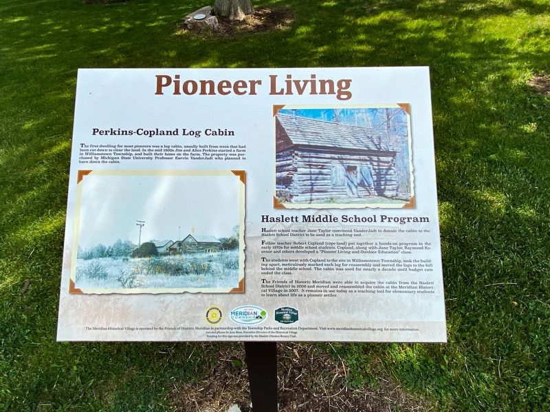 Pioneer Living Marker image. Click for full size.