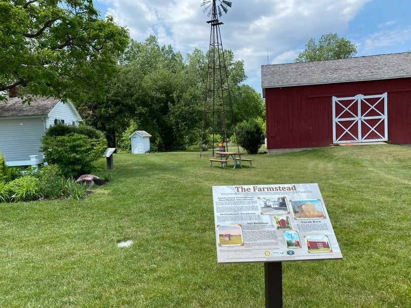 The Farmstead Marker image. Click for full size.