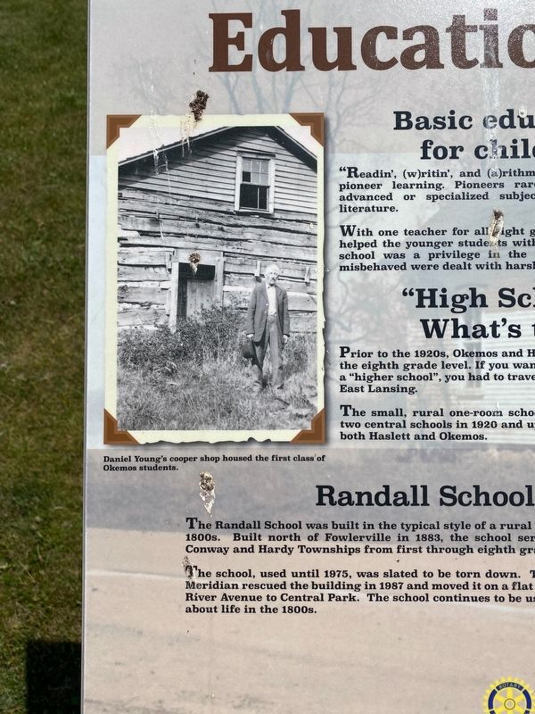 Education and Faith Marker image. Click for full size.