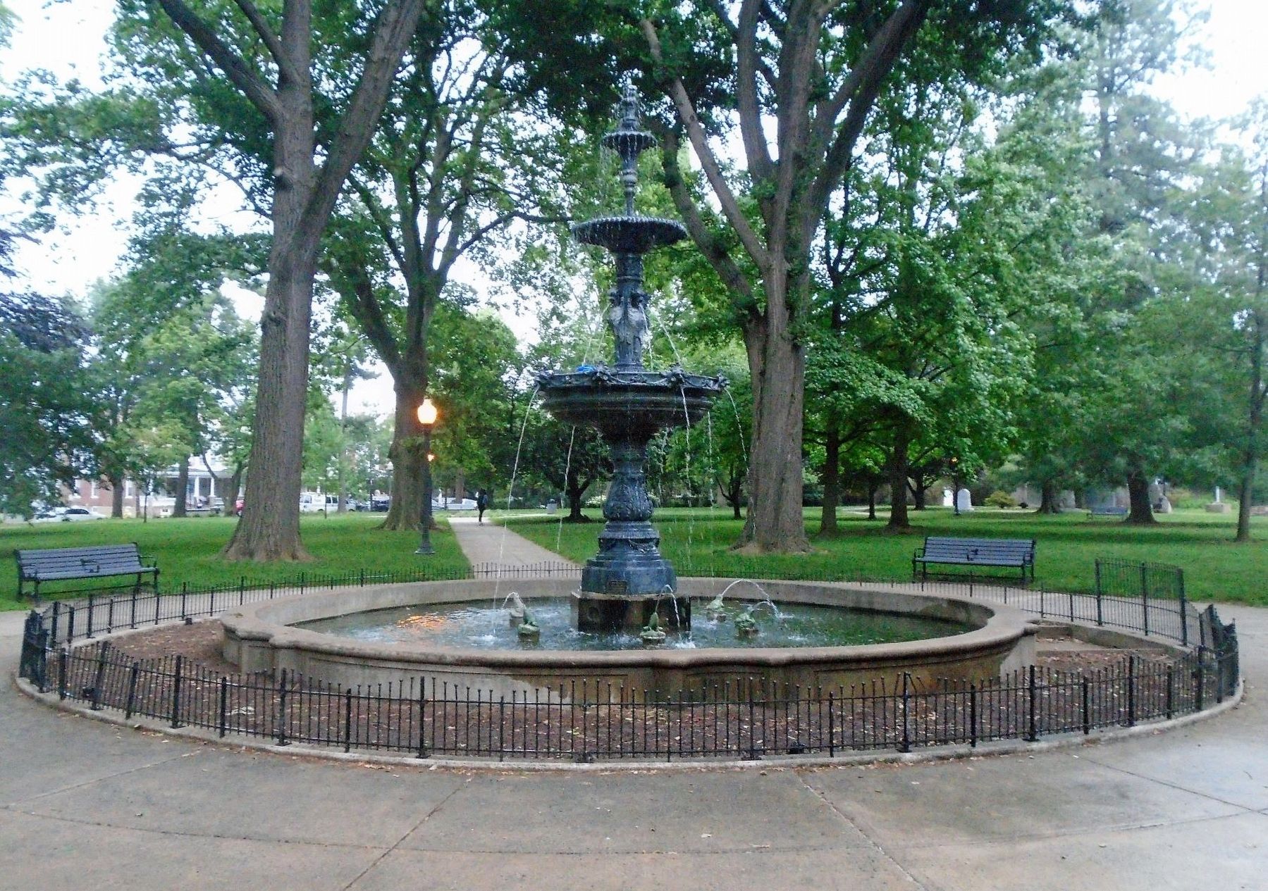 West Park Fountain image. Click for full size.