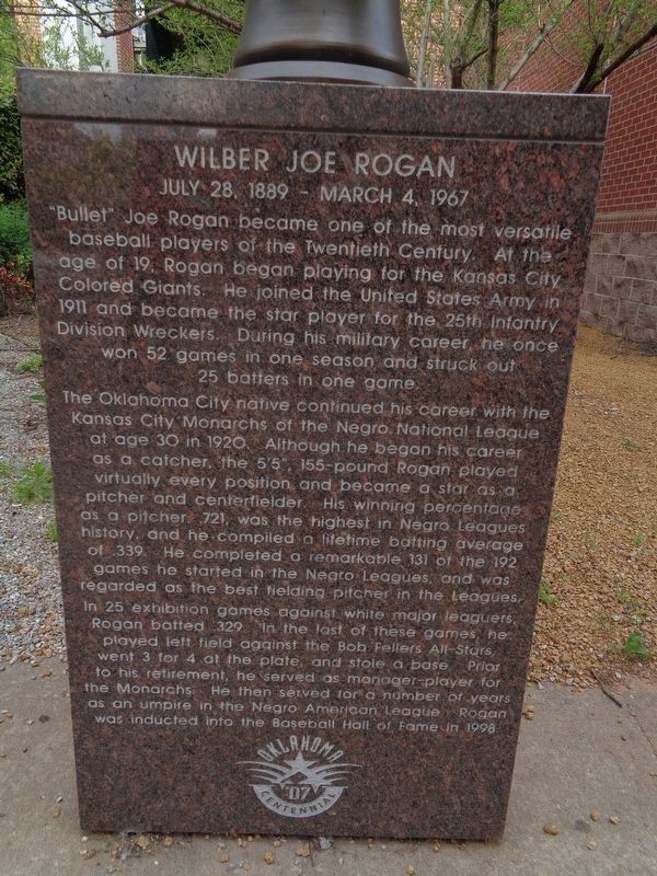 Wilber Joe Rogan Marker image. Click for full size.