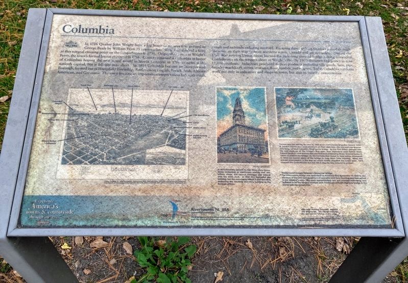 Columbia Marker image. Click for full size.