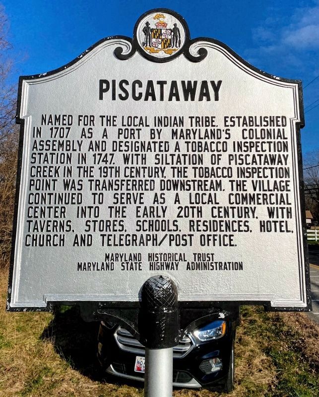 Piscataway Marker image. Click for full size.