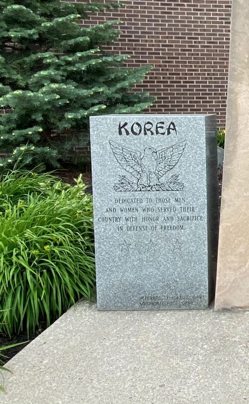 Southgate Veterans Memorial Korea image. Click for full size.