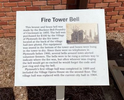 Fire Tower Bell Marker image. Click for full size.