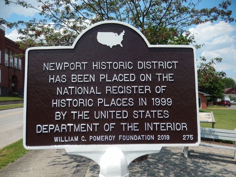 Newport Historic District Marker image. Click for full size.