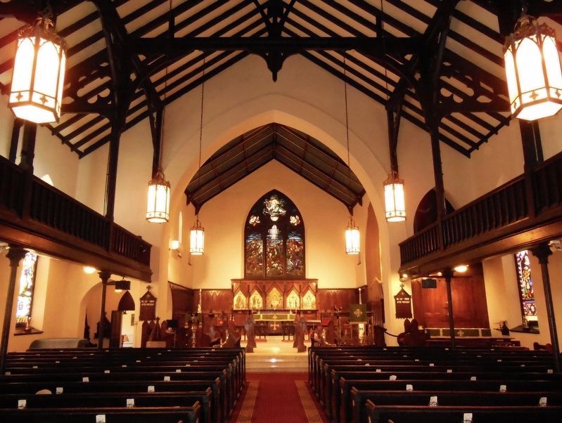 St. Paul's Church Interior image. Click for full size.
