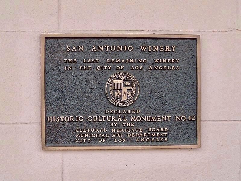 San Antonio Winery image. Click for full size.