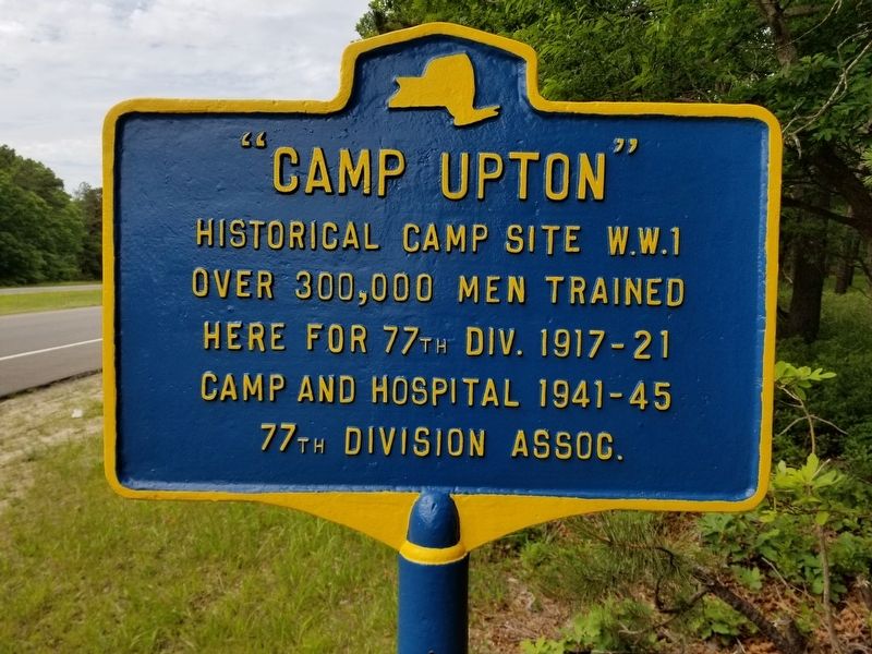 Camp Upton Marker image. Click for full size.