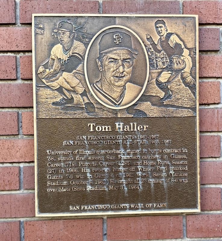 Tom Haller Marker image. Click for full size.
