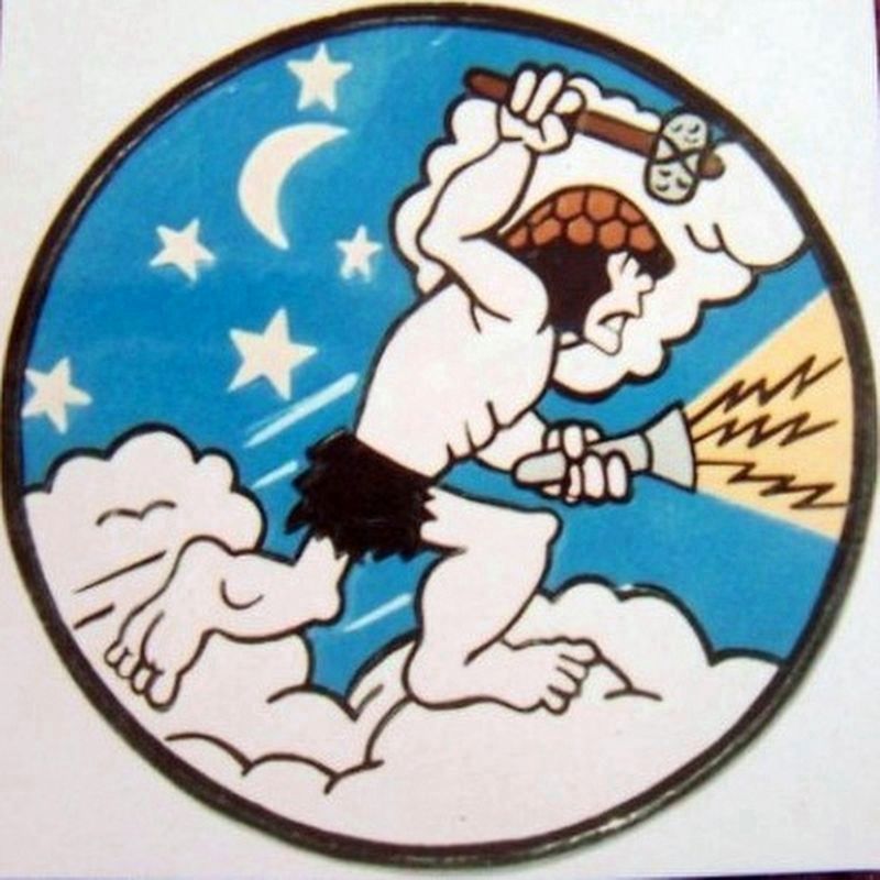 417th Night Fighter Squadron badge image. Click for full size.
