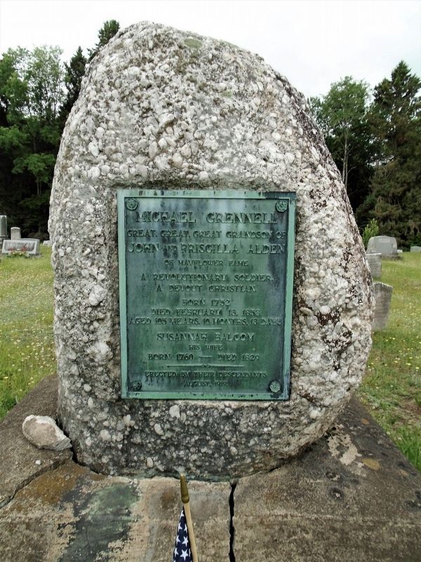 Michael and Susannah Grennell, Pioneer Settlers image. Click for full size.