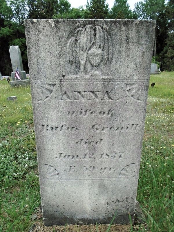 Anna Grenell, Pioneer Settler image. Click for full size.