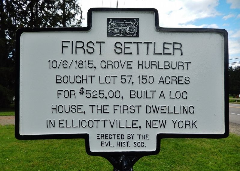 First Settler Marker image. Click for full size.