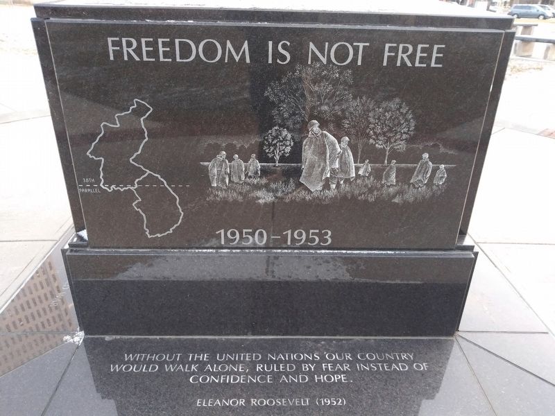 Korean War Memorial. Click for full size. Korean War Memorial image. Click for full size.