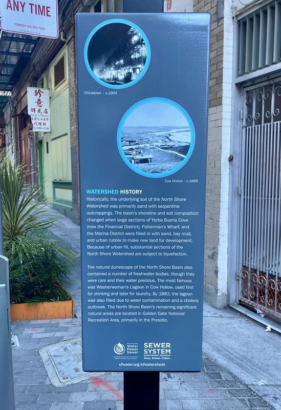 Watershed History Marker image. Click for full size.