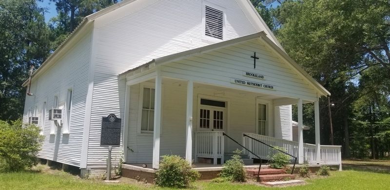 Brookeland United Methodist Church Marker image. Click for full size.