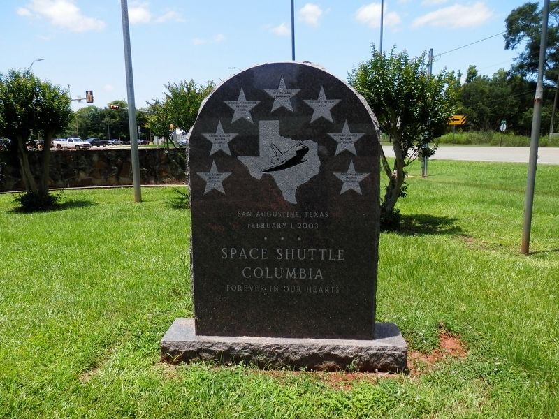 Space Shuttle Columbia Memorial image. Click for full size.