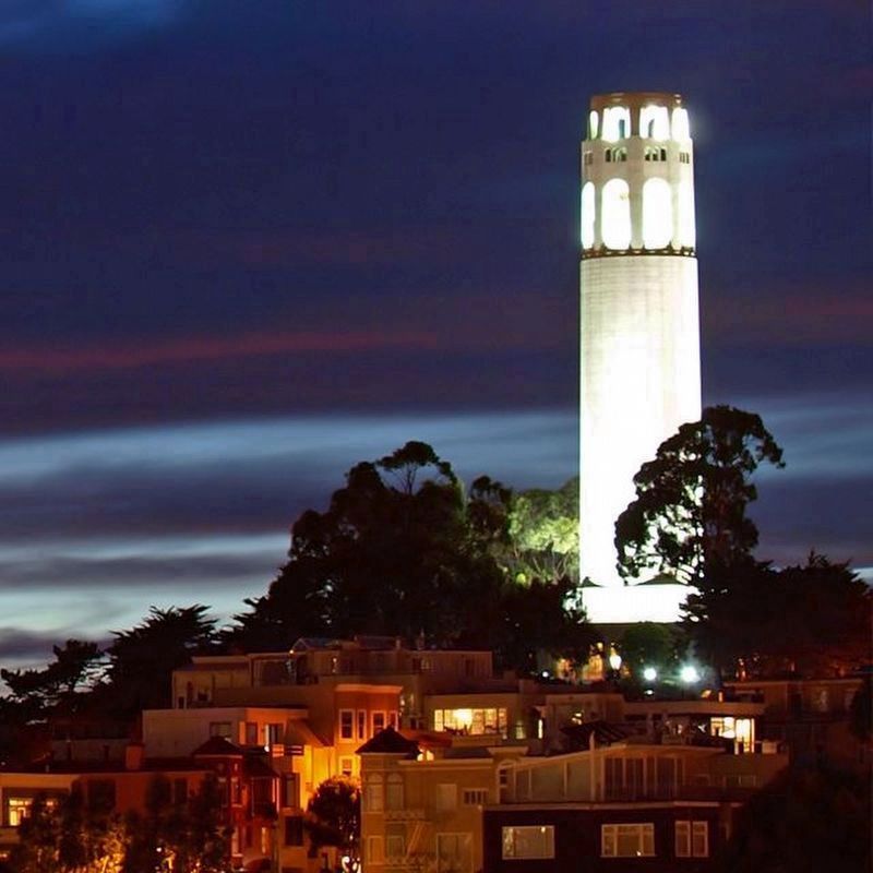 Coit Tower image. Click for more information.