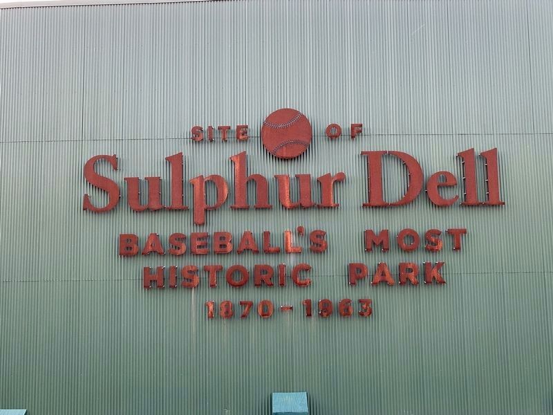 Sulphur Dell Sign image. Click for full size.