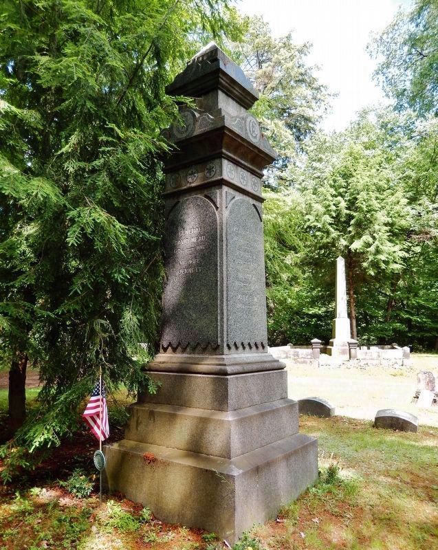 General David Mead Gravesite image. Click for full size.