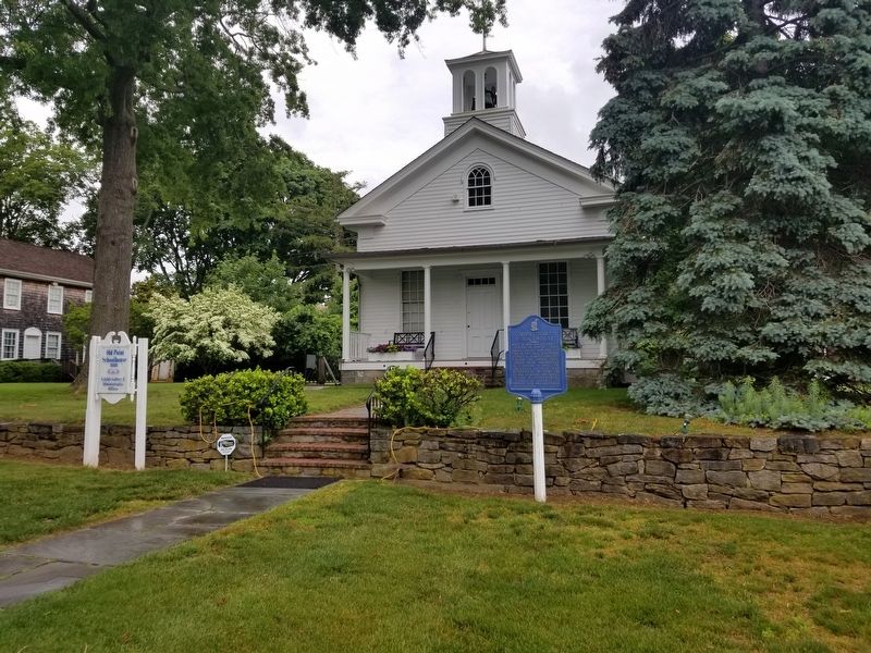 Orient Point Schoolhouse & Marker from the WWII Memorial. Click for full size. Orient Point Schoolhouse & Marker from the WWII Memorial image. Click for full size.