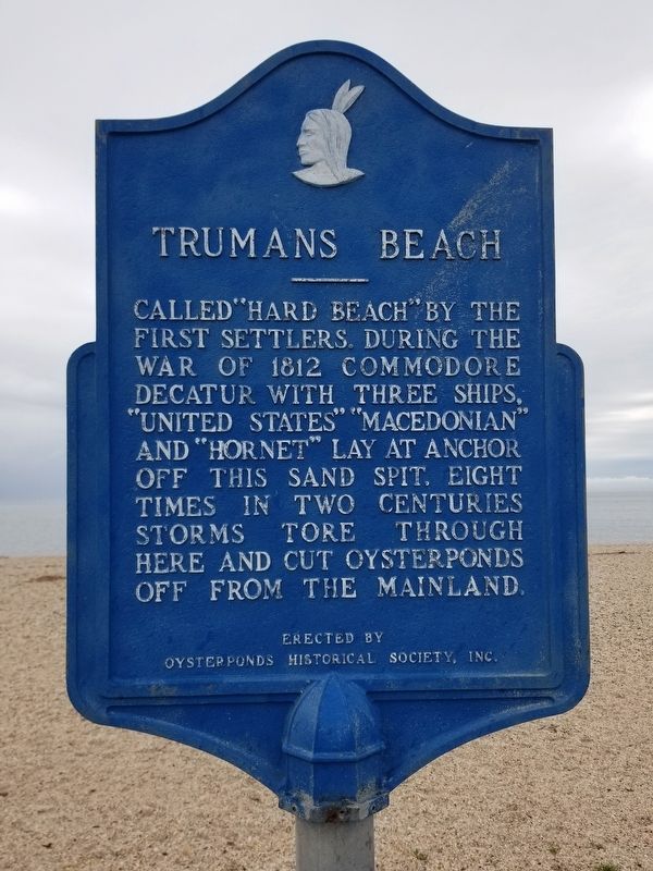 Trumans Beach Marker. Click for full size. Trumans Beach Marker image. Click for full size.