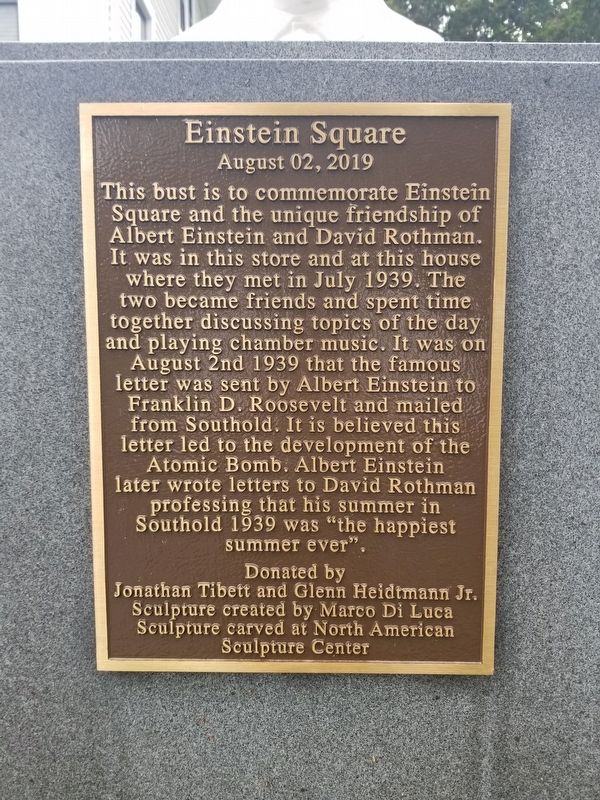 Einstein Square Marker image. Click for full size.