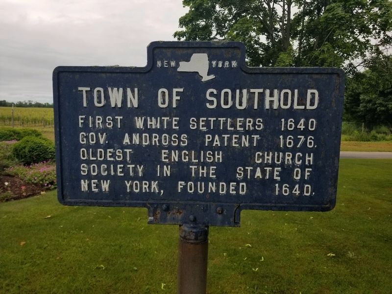 Town of Southold Marker image. Click for full size.
