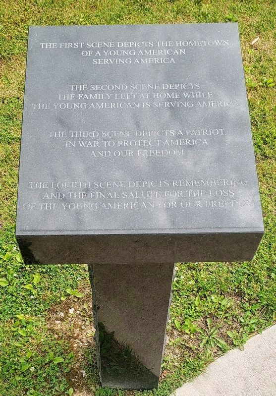 Adjacent Marker Describing The Monument's Meaning image. Click for full size.