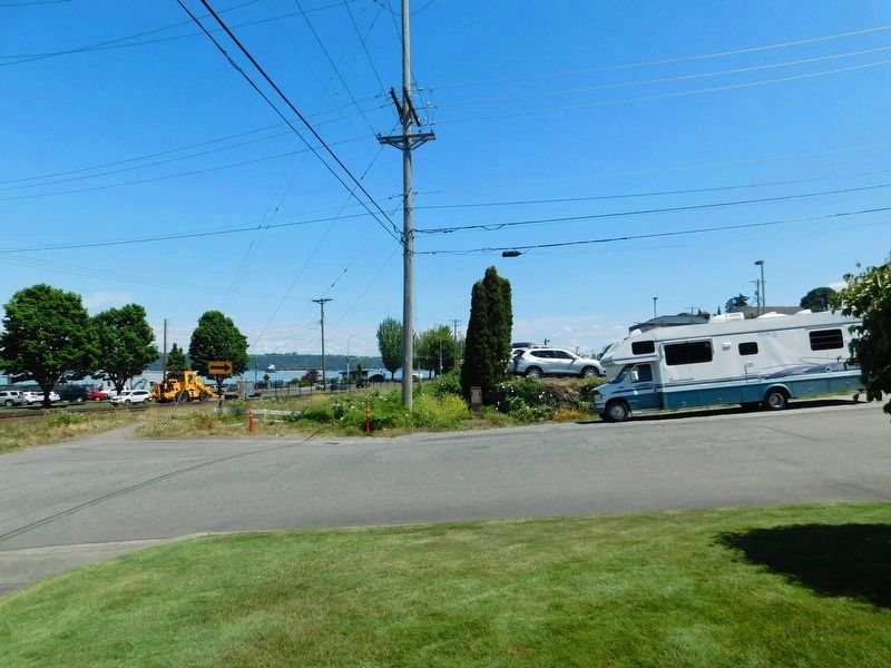First House in Tacoma Marker Location. Click for full size. First House in Tacoma Marker Location image. Click for full size.