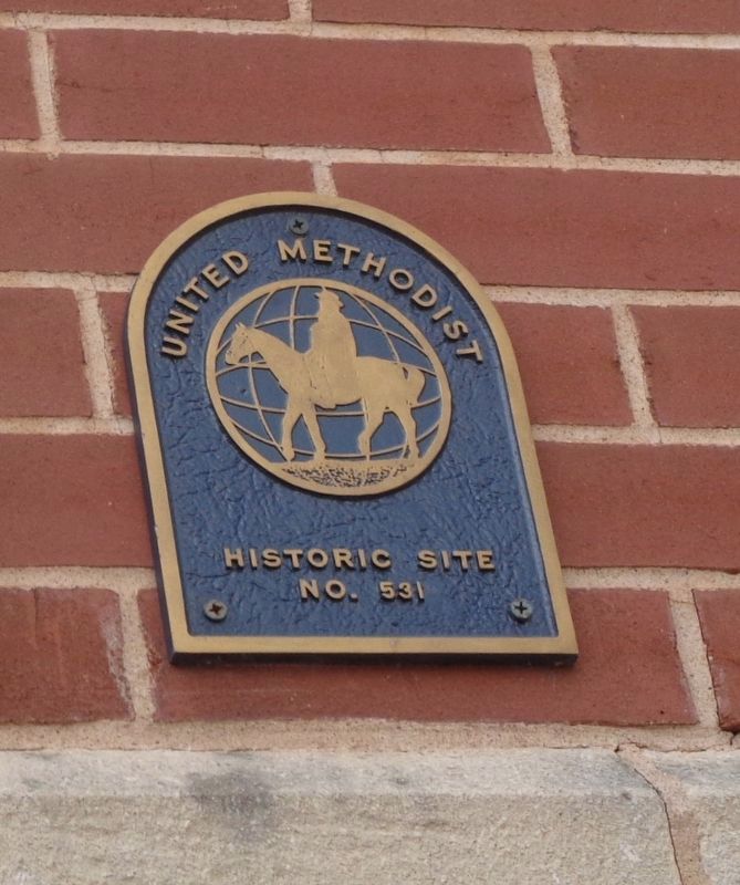United Methodist Historic Site No. 531 image. Click for full size.