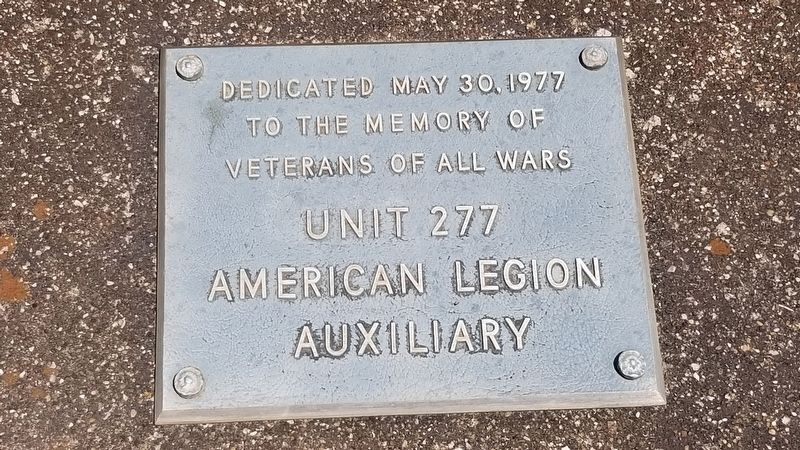 American Legion Auxiliary Memorial image. Click for full size.